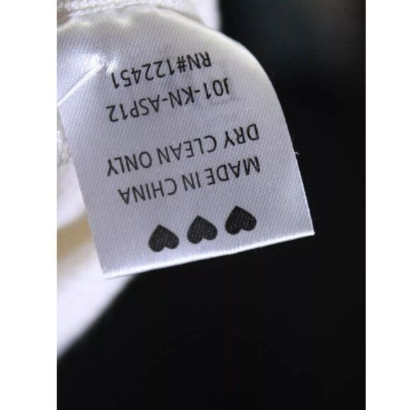 Anthropologie Erin Fetherston Womens 3/4 Sleeve Lace Front Cardigan Sweater - Picture 4 of 6